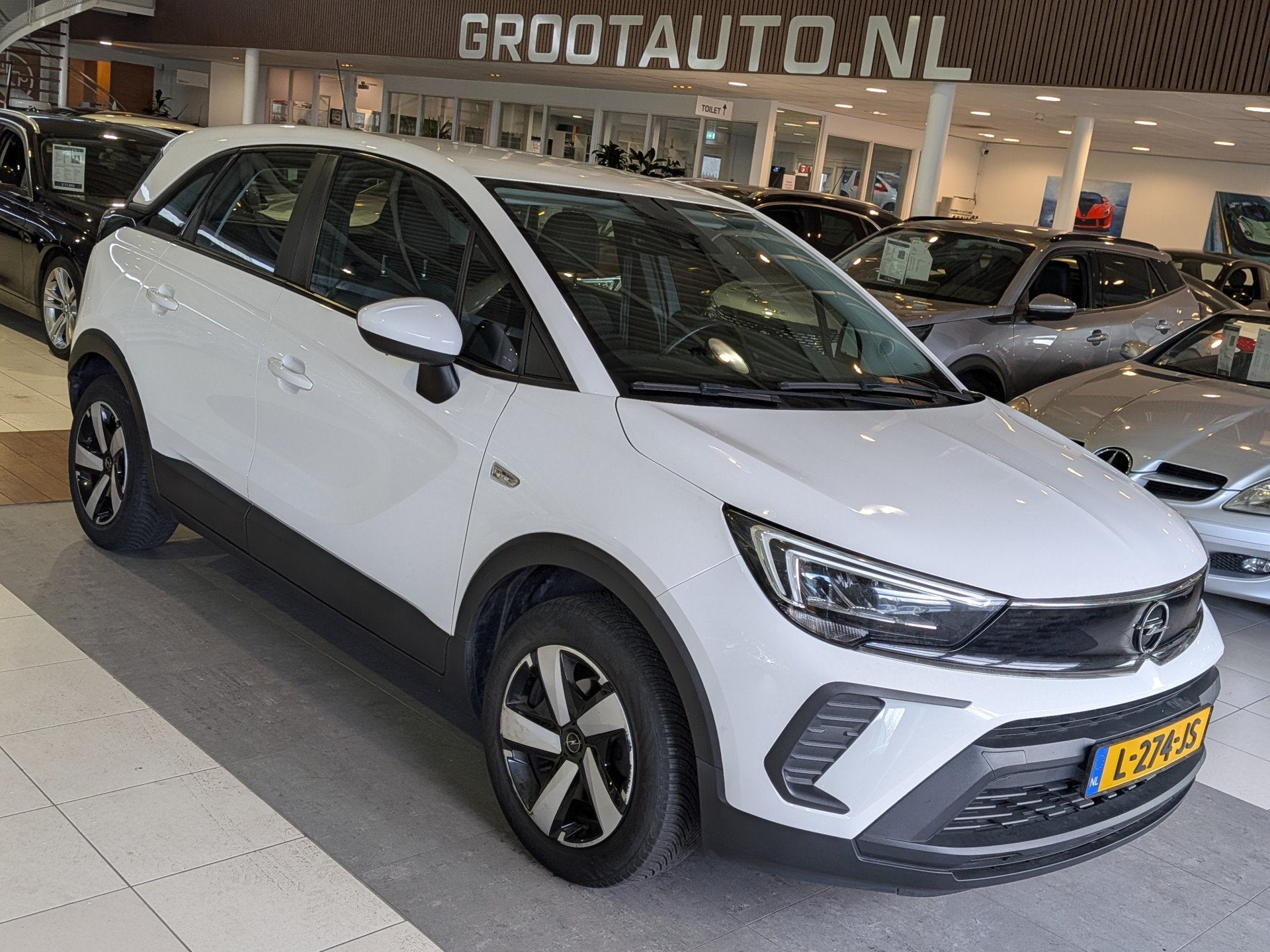 Opel Crossland 1.2 Edition NAP, Airco, Cruise Control, Stuur, Auto's, Voorwielaandrijving, 83 pk, Stof, Gebruikt