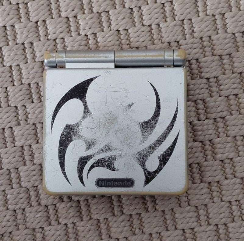 Nintendo Gameboy Advance SP Tribal met Spellen, Spelcomputers en Games, Gebruikt, Overige genres, 1 speler, Ophalen of Verzenden