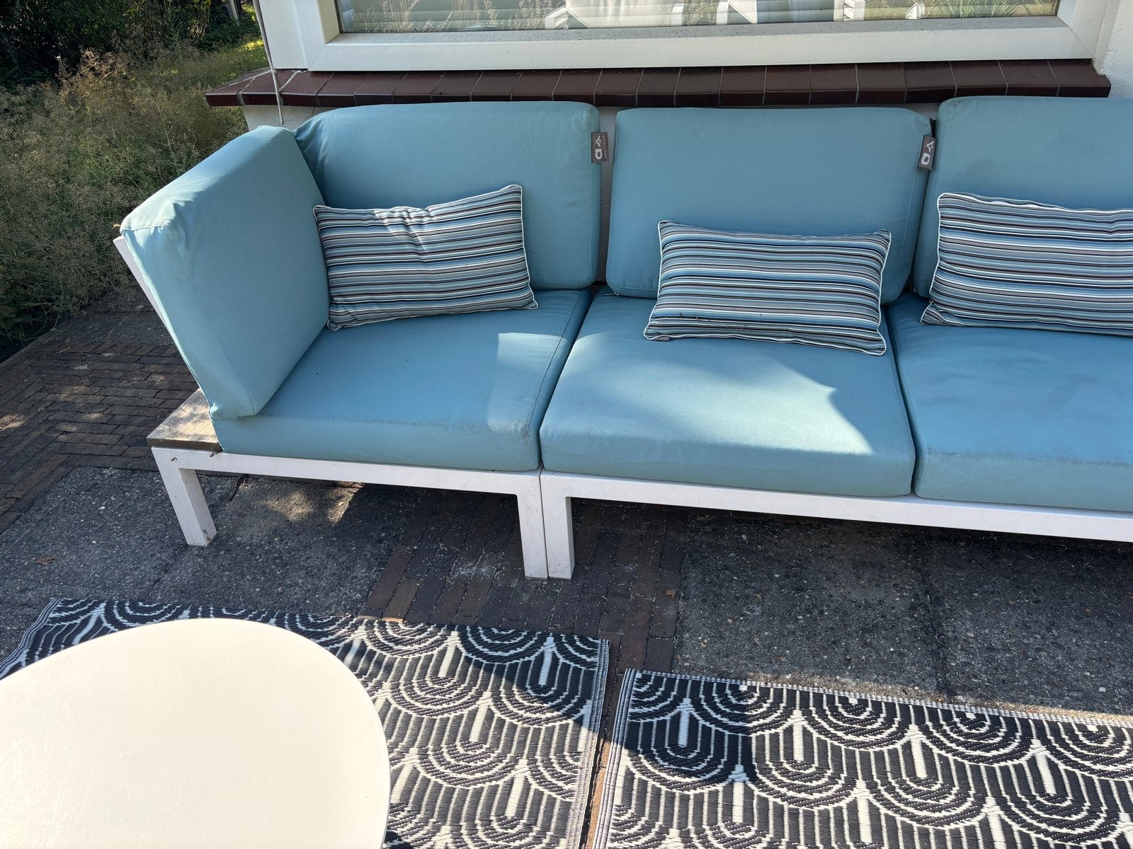 Applebee Outdoor Lounge Hoekbank - Zo goed als nieuw, Ophalen, Aluminium, Zo goed als nieuw, Loungeset