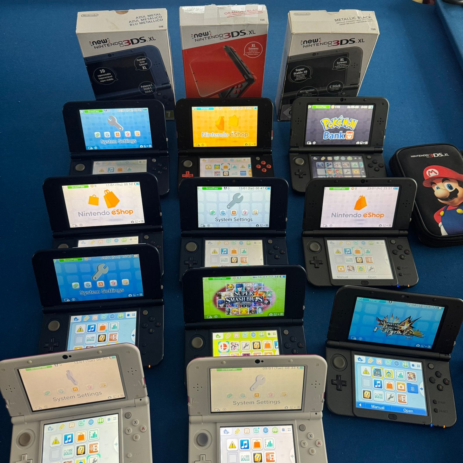 New Nintendo 3DS XL Consoles Aparte Verkoop! Alles is getest, Overige kleuren, 3DS XL, Ophalen of Verzenden, Zo goed als nieuw