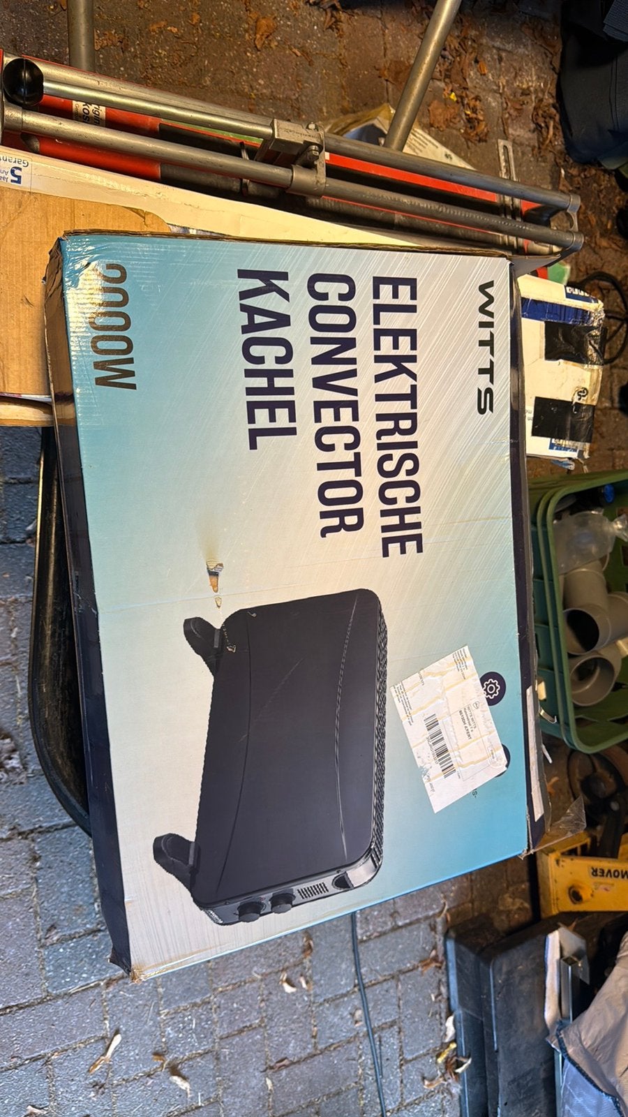 Witss elektrische kachel, 30 tot 80 cm, Kachel, Ophalen of Verzenden, Zo goed als nieuw