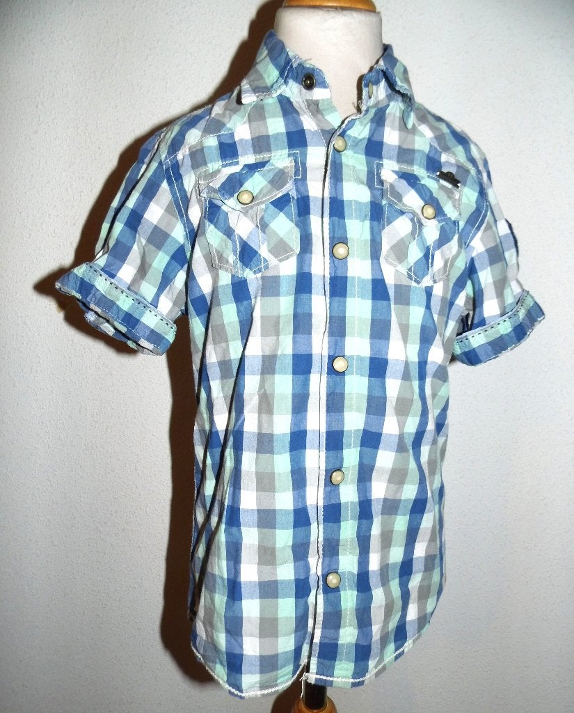 mooi Tumble 'n Dry overhemd maat 116, Tumble 'n Dry, Ophalen of Verzenden, Zo goed als nieuw, Shirt of Longsleeve