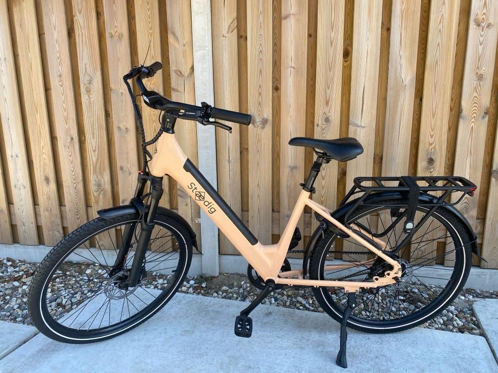 Mooie trendy fiets met Bafang achterwielmotor, 47 tot 50 cm, Ophalen, Nieuw, Overige merken