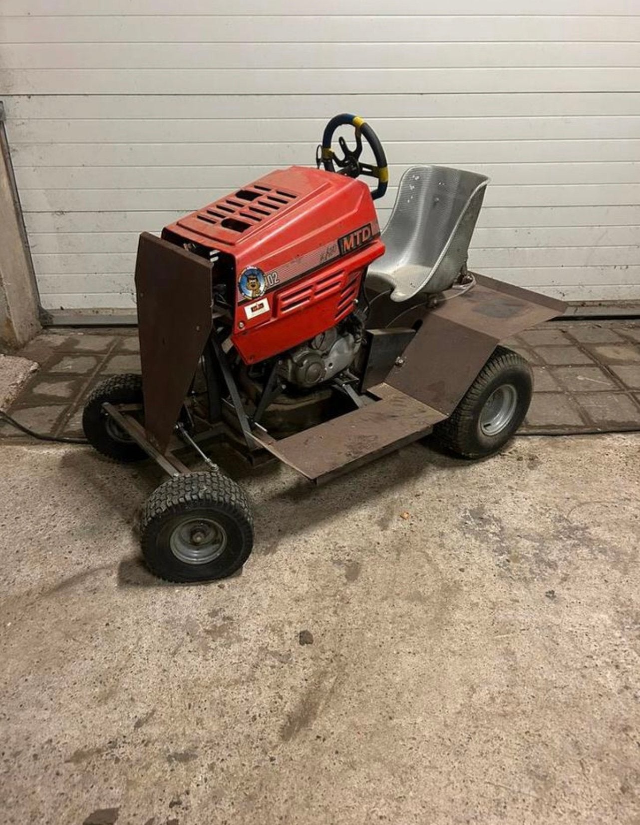 Zitmaaier 600cc, Ophalen, Gebruikt, Kart