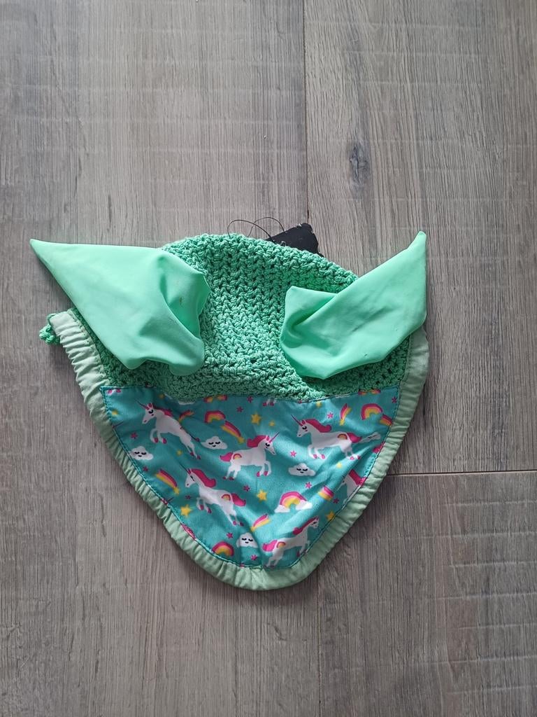 Mintgroen unicorn oornetje, maat full, Ophalen of Verzenden, Nieuw, Recreatie