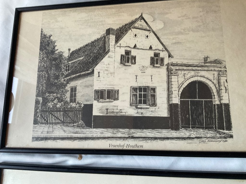 Limburg, Ophalen, 25 cm, 30 cm, Gesigneerd