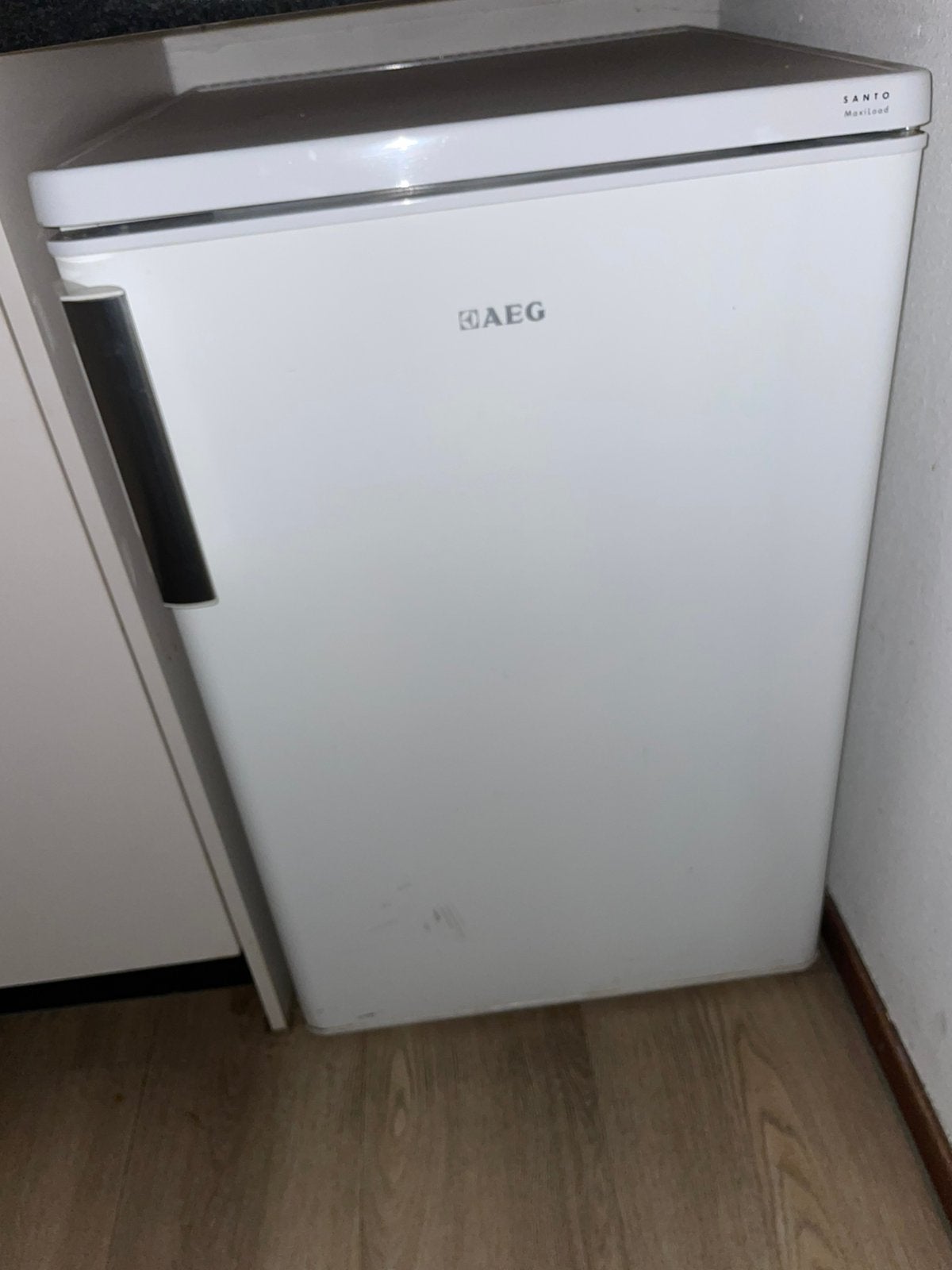 AEG koelvriescombinatie tafelmodel, Ophalen, Zo goed als nieuw, Minder dan 60 cm