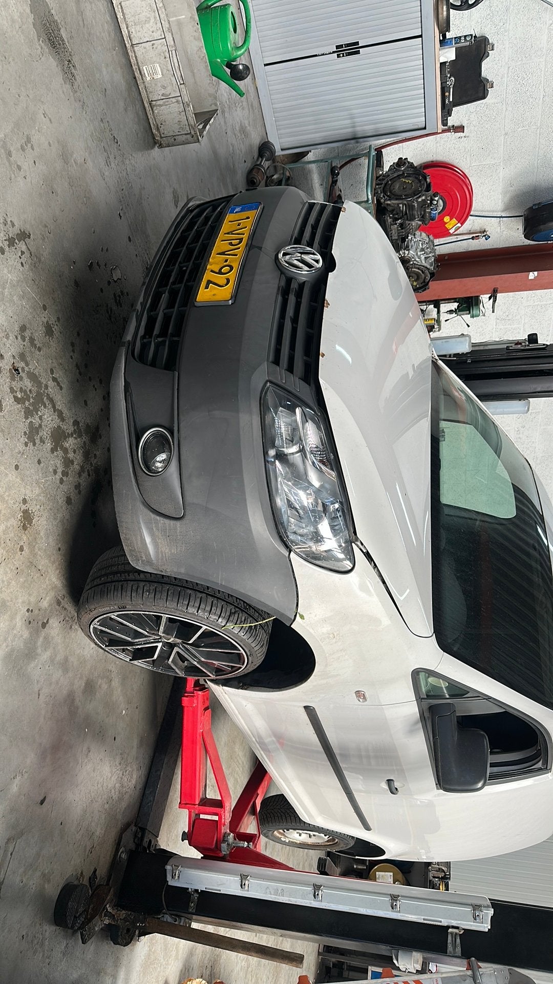 Voorkop caddy 2010 2015, Ophalen, Voor, Volkswagen, Bumper