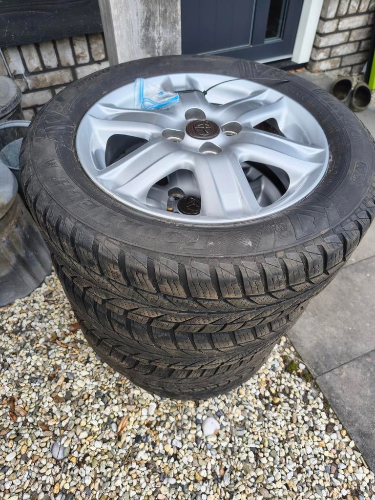 Set van 4.   15 inch  velgen - en banden, Auto-onderdelen, Banden en Velgen, Ophalen, Gebruikt, 15 inch, Banden en Velgen