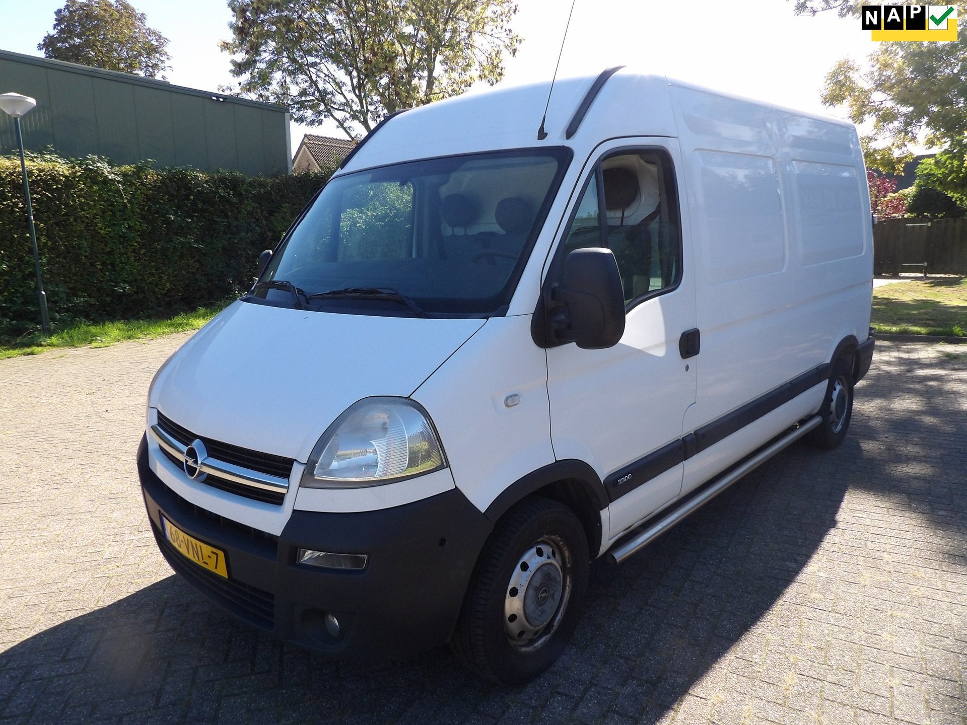 Opel Movano 2.5 CDTI L2H2 airco, Auto's, Voorwielaandrijving, Gebruikt, 4 cilinders, Startonderbreker