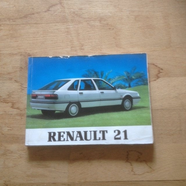 Renault    21  instructieboekje     1989       NL, Ophalen of Verzenden