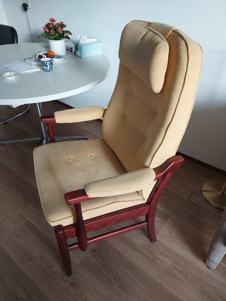Vintage Farstrup fauteuils  - Gratis op te halen, Ophalen, Gebruikt, Klassieke relaxstoel/fauteuil voor senioren, 75 tot 100 cm
