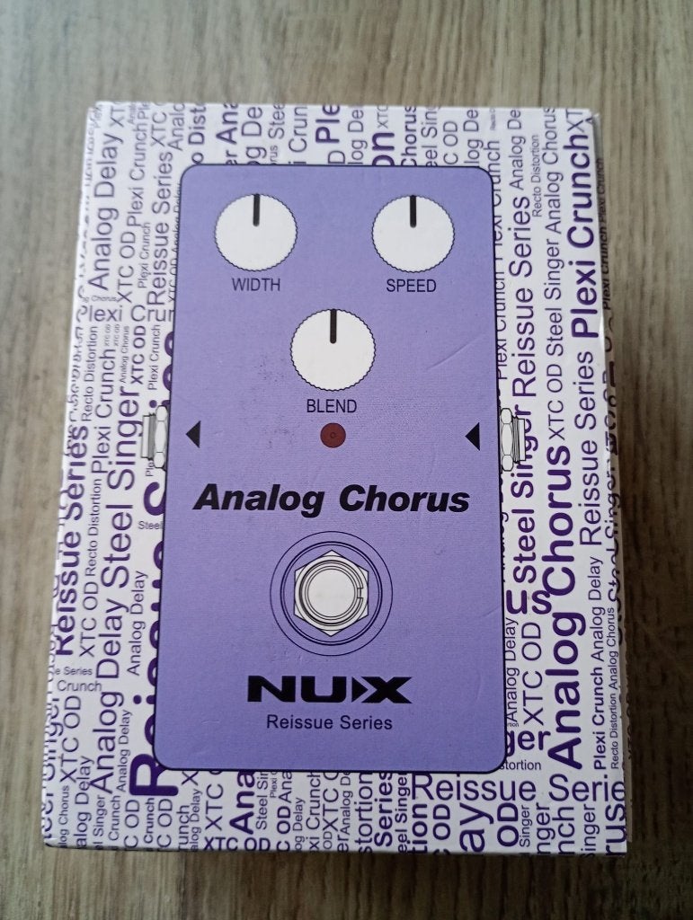 NUX Reissue Series Analog Chorus gitaarpedaal, Muziek en Instrumenten, Effecten, Ophalen of Verzenden, Zo goed als nieuw, Chorus