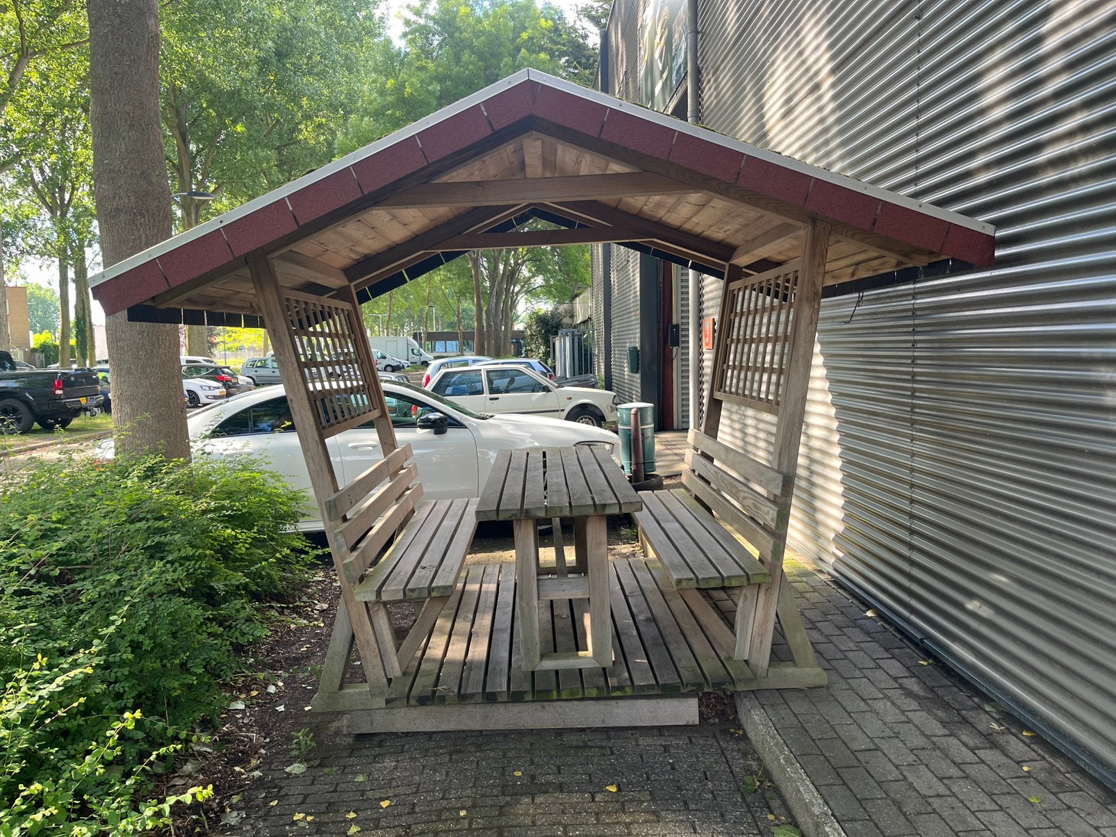 Zit plek overdekt, Ophalen of Verzenden, Zo goed als nieuw