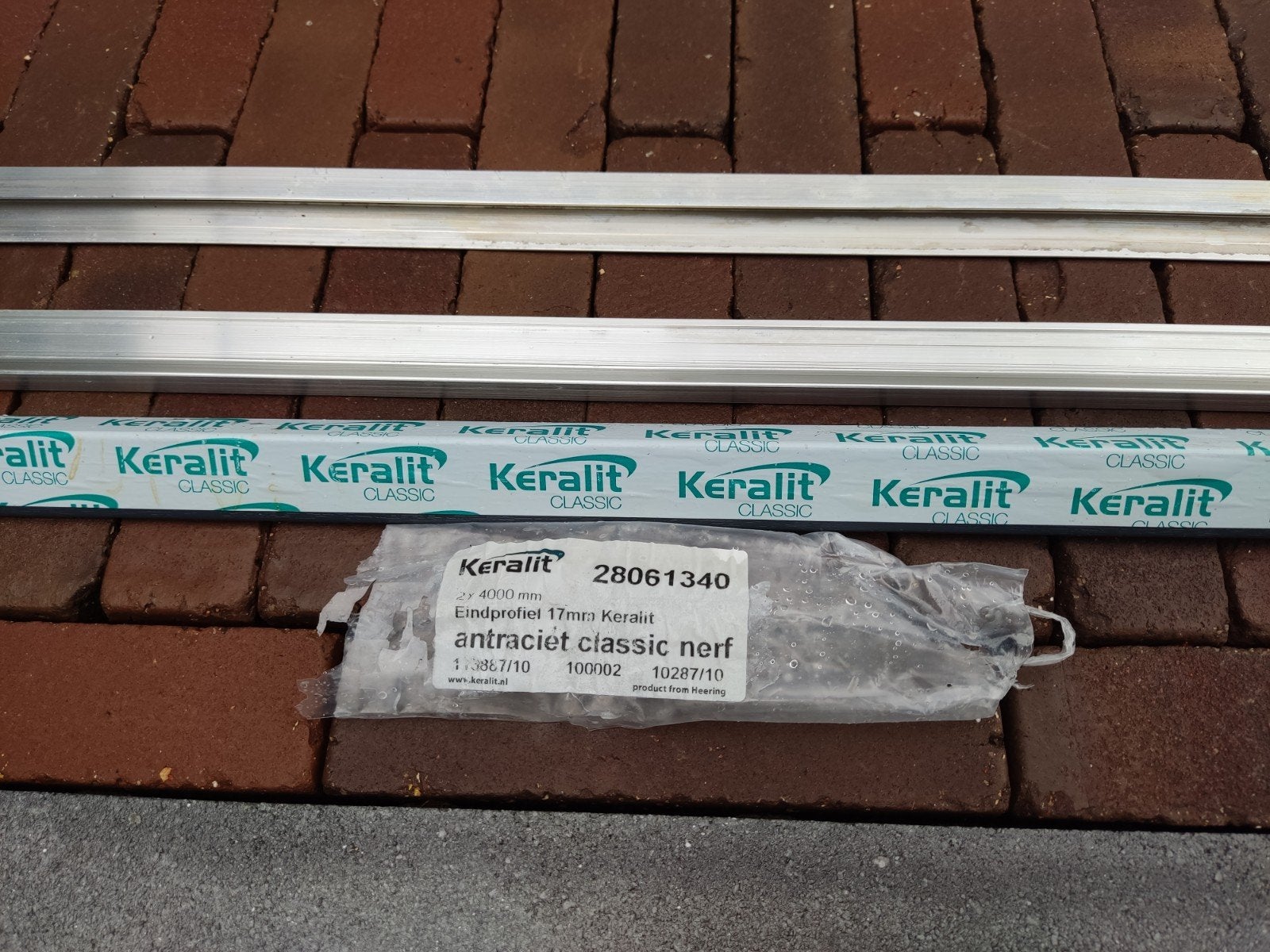 Keralit profielen antraciet, Ophalen, Zo goed als nieuw, Minder dan 50 watt, Overige typen