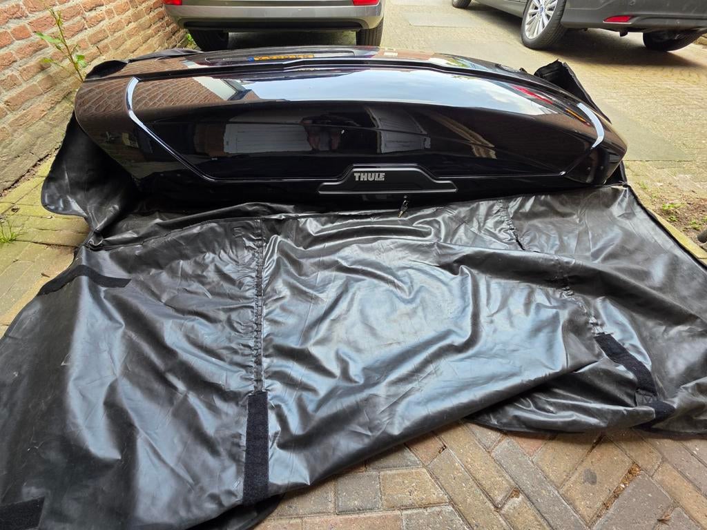 Thule Motion XXL BLACK GLOSSY dakkoffer, Ophalen of Verzenden, Zo goed als nieuw
