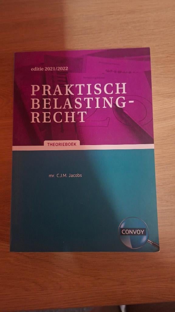 Praktisch Belastingrecht, Zo goed als nieuw, Convoy, Alpha, HBO