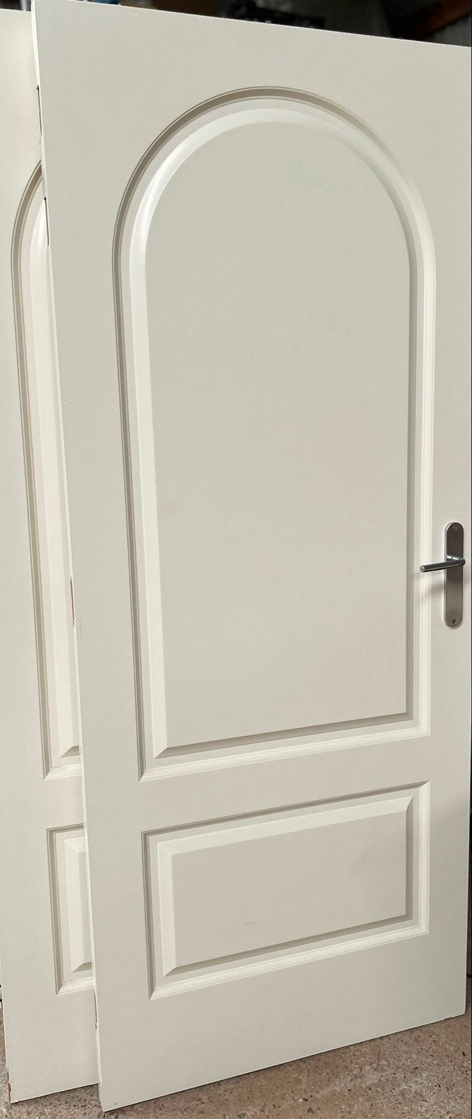 2 Massieve paneeldeuren binnendeur stomp MDF 201x83 cm, Ophalen, Gebruikt, 80 tot 100 cm, Binnendeur
