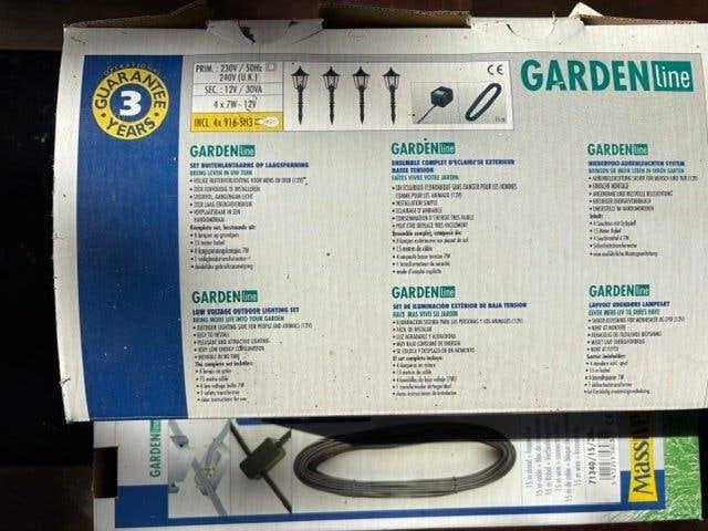 tuinlampenset laagspanning, Ophalen, Kunststof, Minder dan 50 watt, Staande lamp