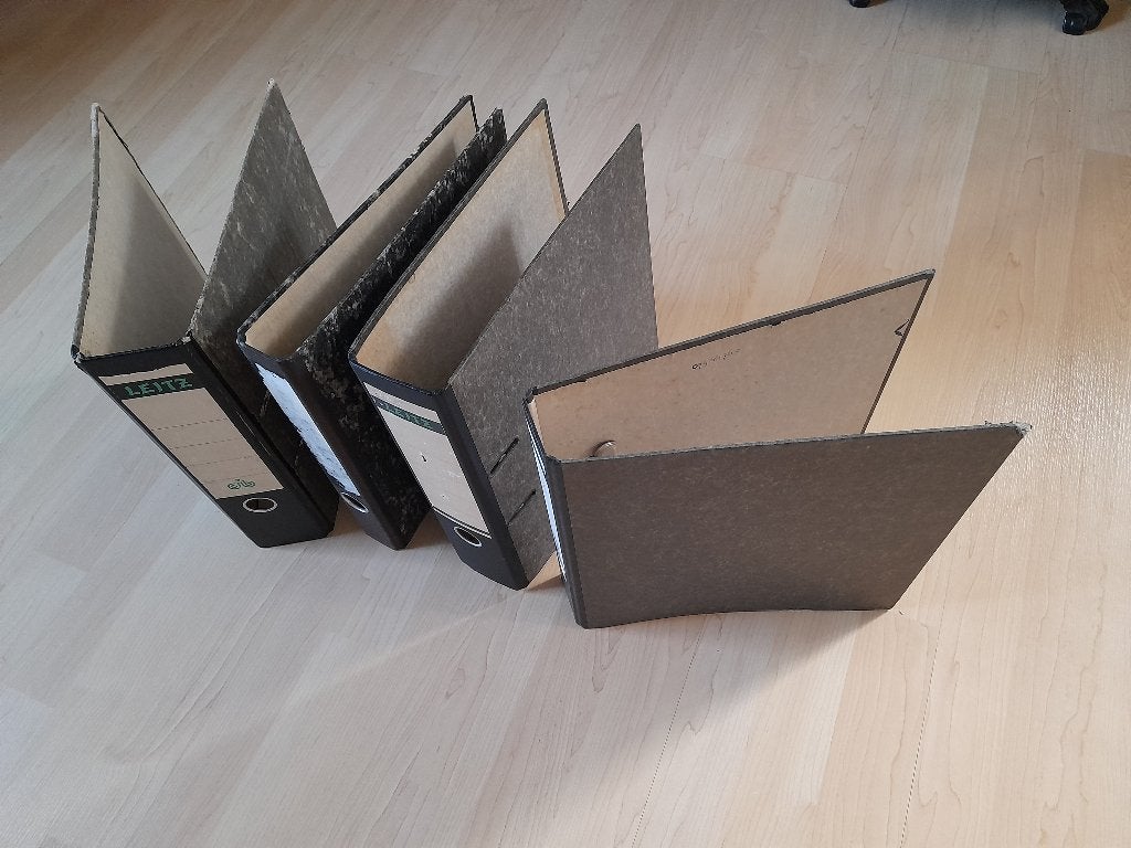 4 ORDNERS    A4 FORMAAT, Ophalen of Verzenden, Gebruikt