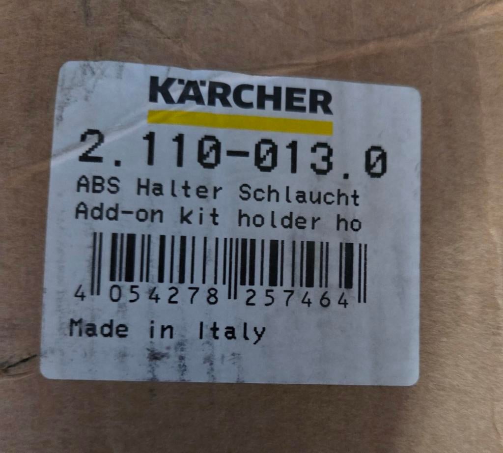 Karcher aanbouwset houder voor automatische slanghaspel HDS, Ophalen of Verzenden, Nieuw, Elektrisch