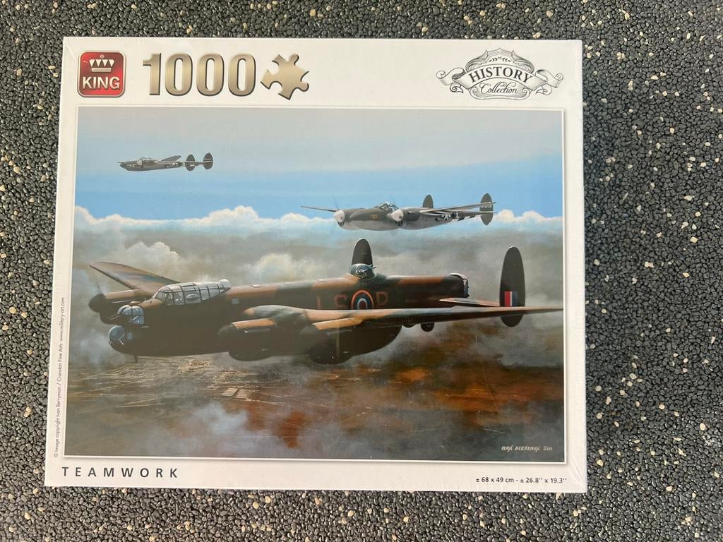 Nieuw in seal King puzzel 1000 stukjes Teamwork, Ophalen of Verzenden, 500 t/m 1500 stukjes, Zo goed als nieuw