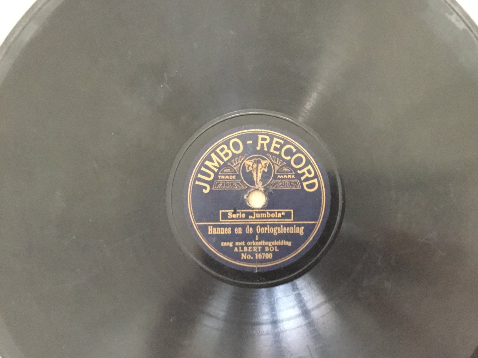 Albert Bol - Hannes en de Oorlogsleening 1 & 2 (Jumbo-Record, Originele persing, Ophalen, Gebruikt, 10 inch