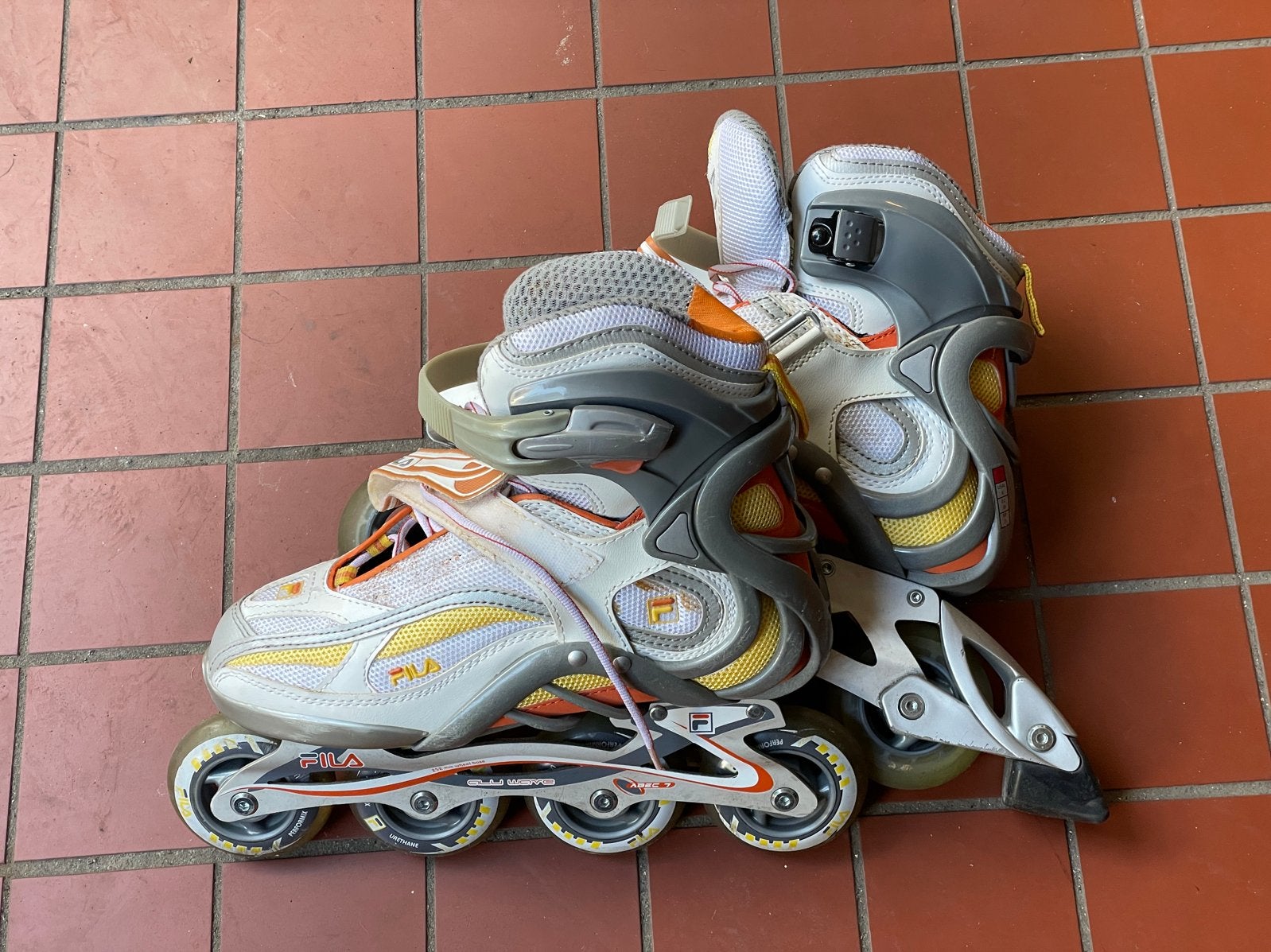 Fila Inline Skates - Maat 39 - Gebruikt, Ophalen of Verzenden, Gebruikt, Inline skates 4 wielen