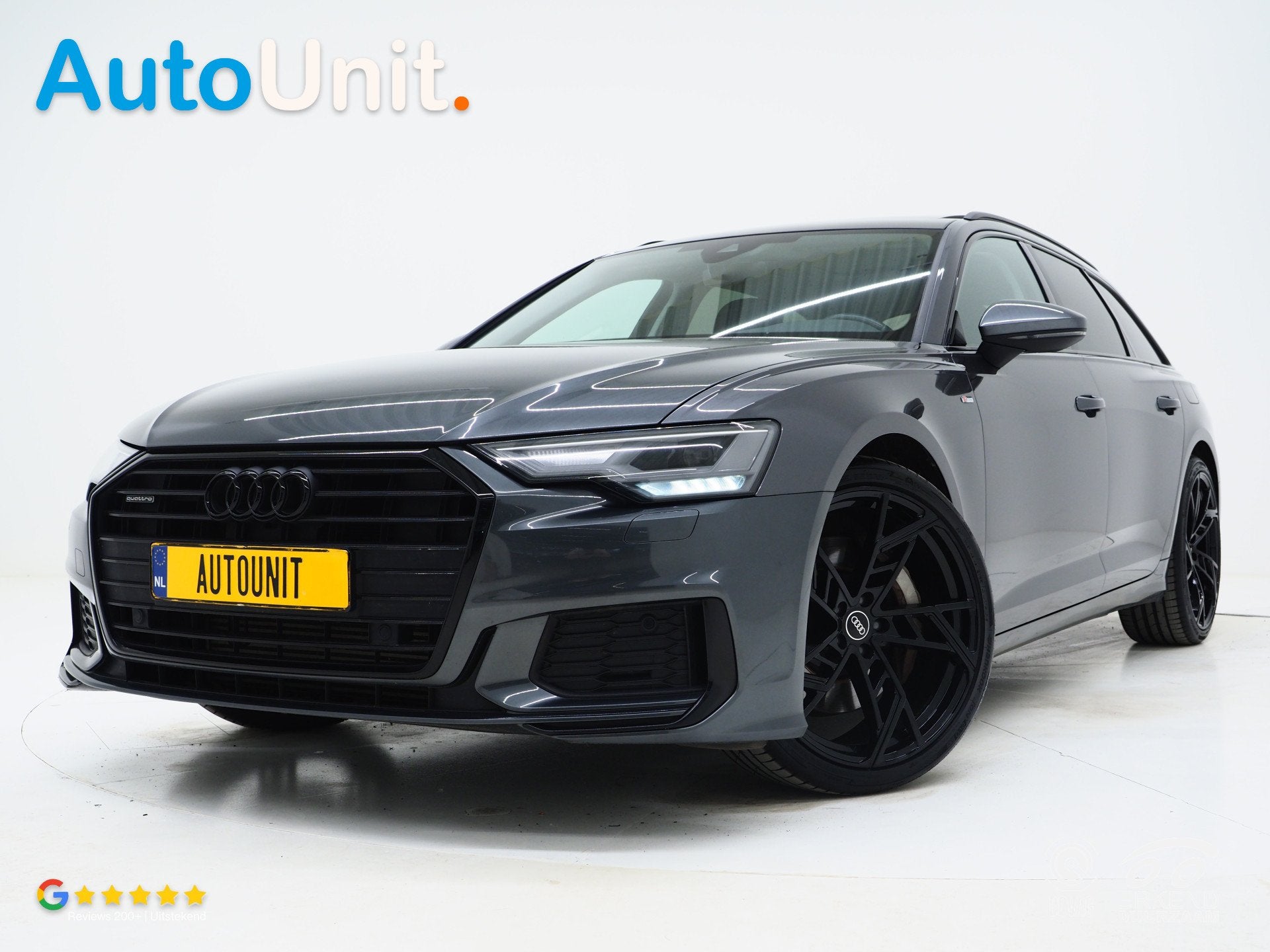 Audi A6 Avant 50 TFSI e quattro S-Line | Panoramadak | Trekh, Automaat, 77 km/l, Gebruikt, Zwart