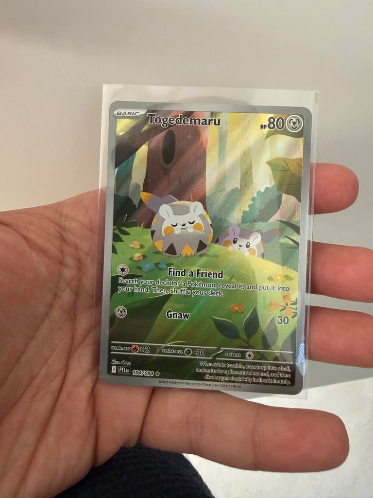 Togedemaru (PFL 104/094) Pokémon kaart, Verzenden, Zo goed als nieuw, Losse kaart