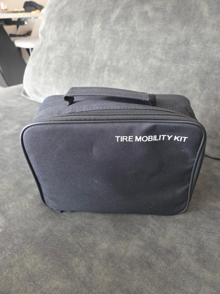 Tire mobility kit, Ophalen