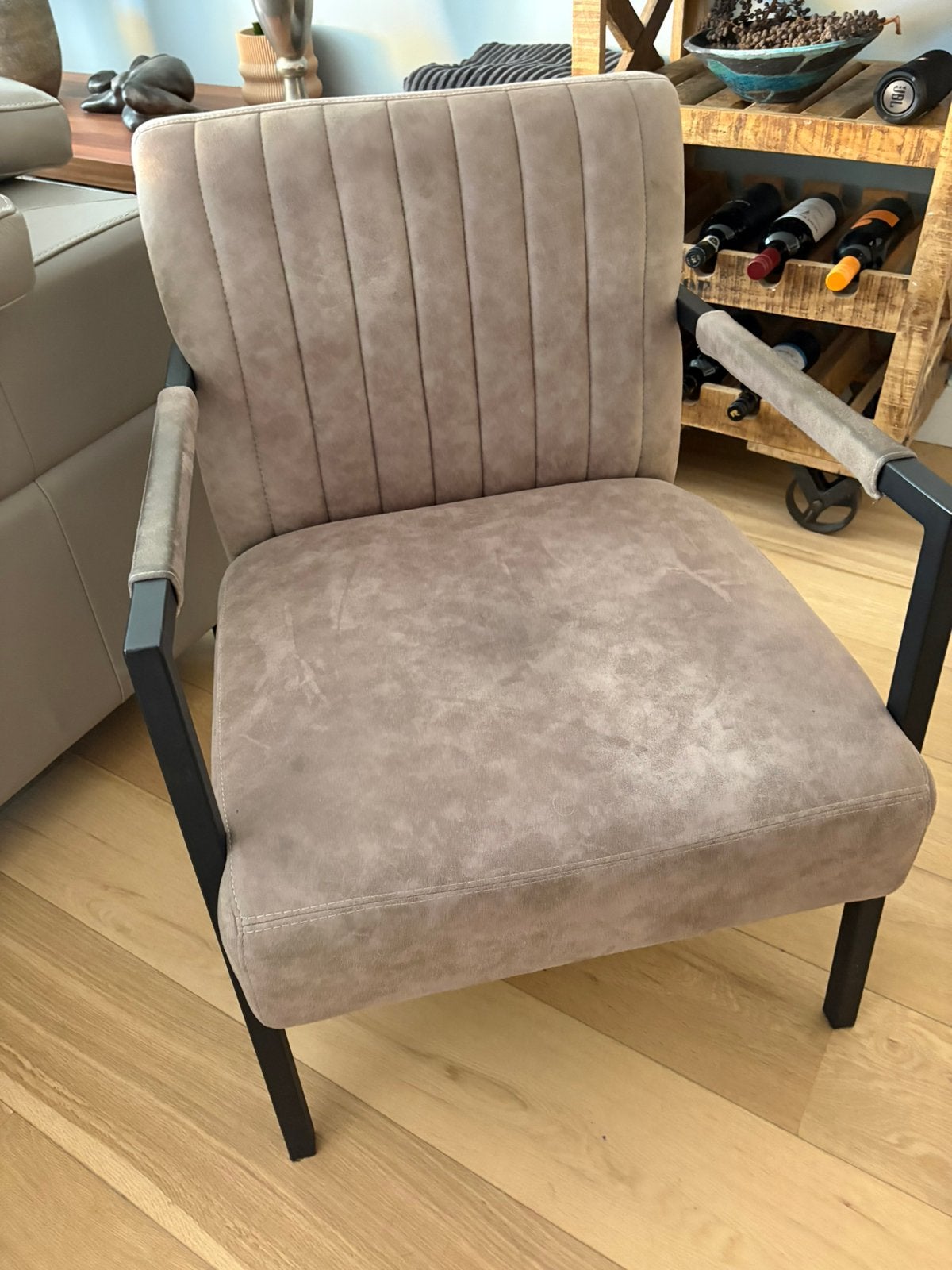 Mooie fauteuil, Ophalen, Zo goed als nieuw, 75 tot 100 cm, 50 tot 75 cm