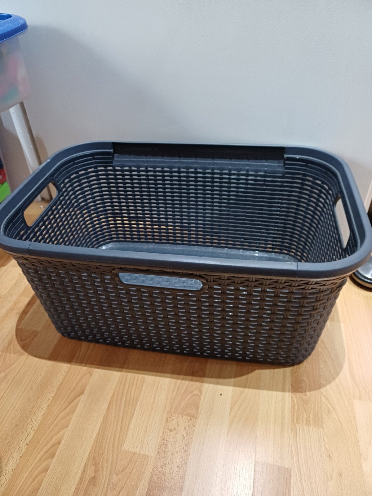 Curver wasmand - antracietgrijs, Huis en Inrichting, Ophalen, Zo goed als nieuw
