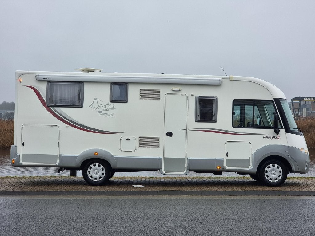Rapido M 891 - Mercedes - Automaat - Queensbed, Automaat, Luifel, Ringverwarming, 7 tot 8 meter
