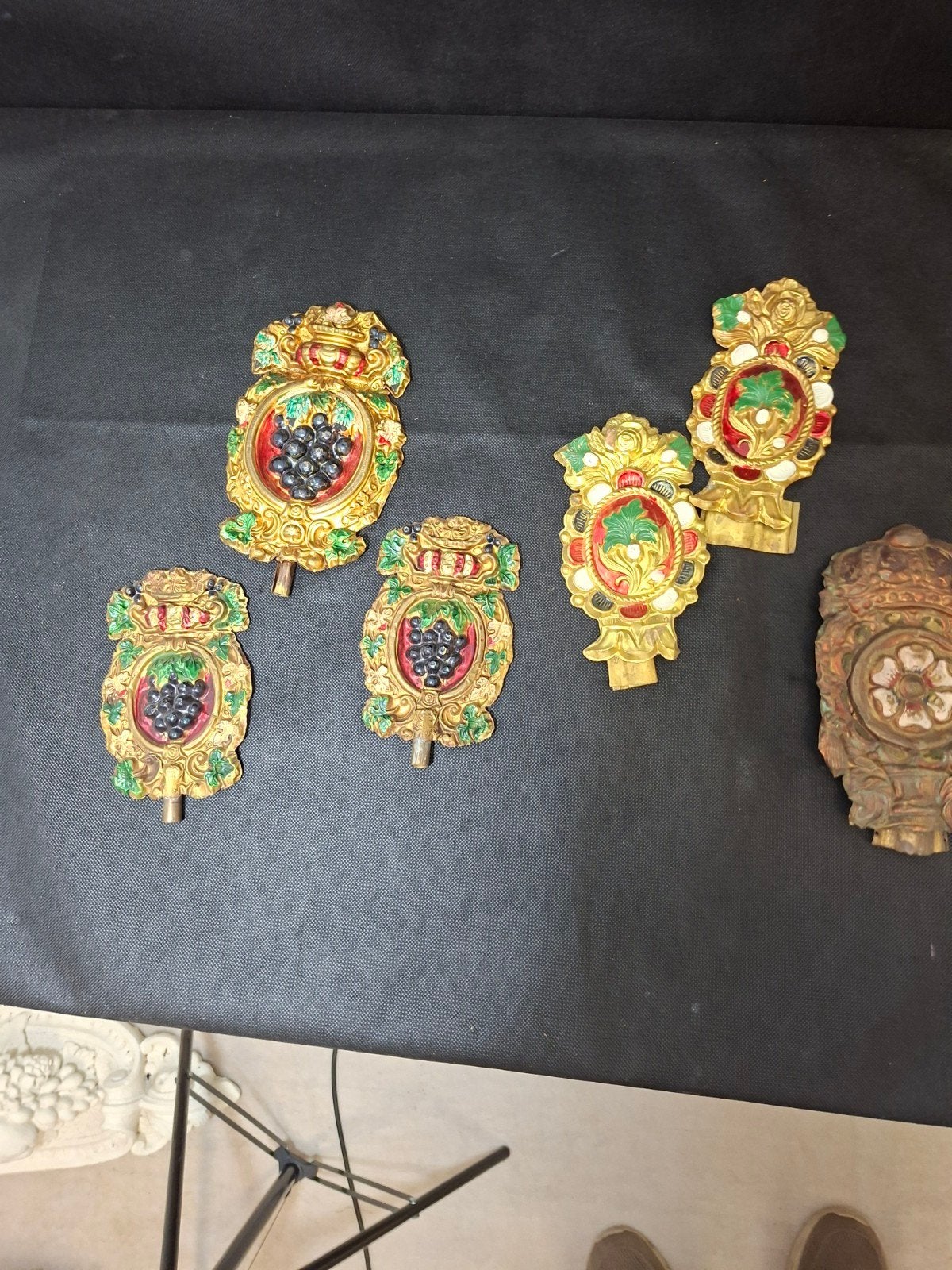 Setje schildjes voor Friese klok, Ophalen of Verzenden