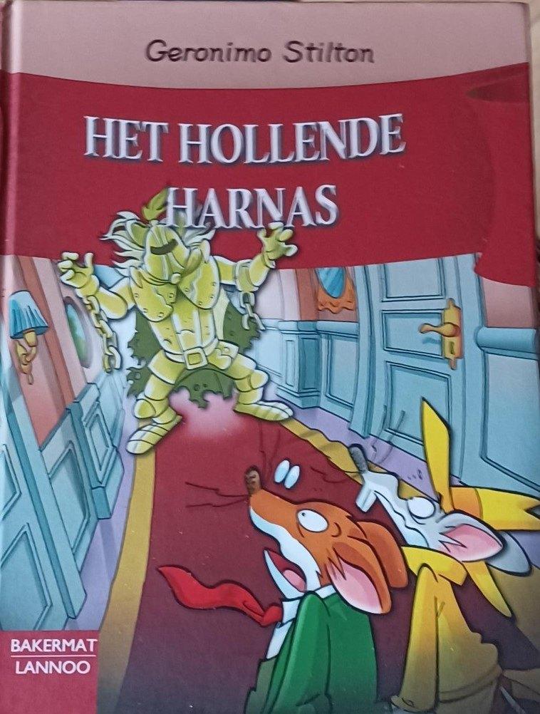 Boek - Het hollende harnas - No 45 /Als nieuw, Fictie algemeen, Geronimo Stilton, Ophalen of Verzenden, Zo goed als nieuw