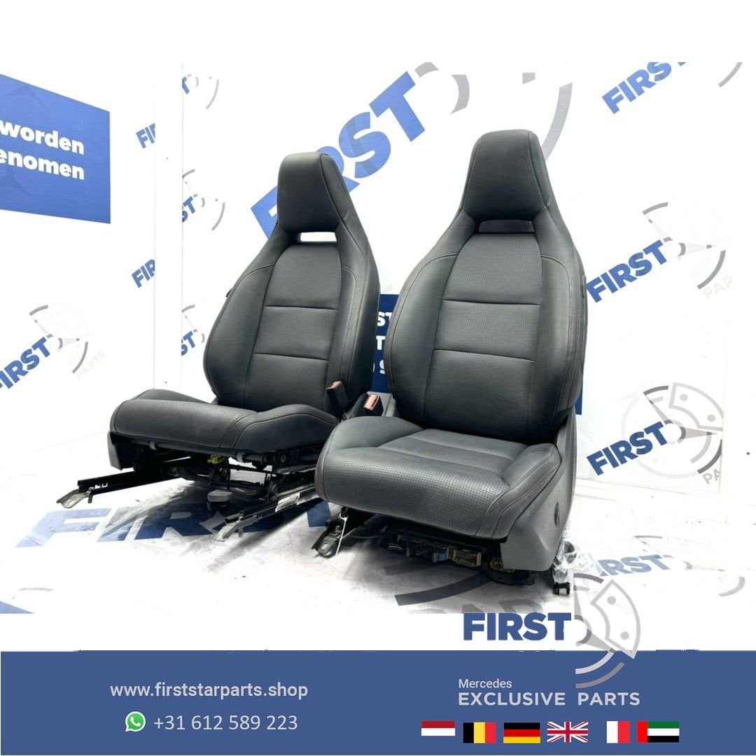 AMG stoelen W176 A W117 CLA W156 GLA Klasse interieur leer b, Gebruikt, -, Verzenden, -