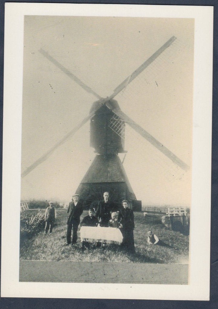 Ottoland Graafstroom Staartmolen Wip Watermoln Info achterk., Verzamelen, Ansichtkaarten | Nederland, Verzenden, 1980 tot heden