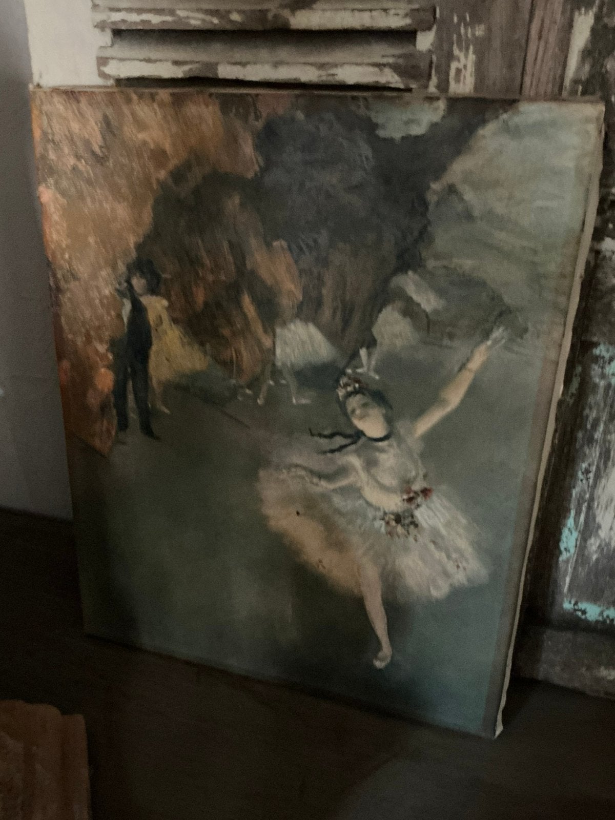Mooi schilderij van ballerina, Antiek en Kunst, Ophalen