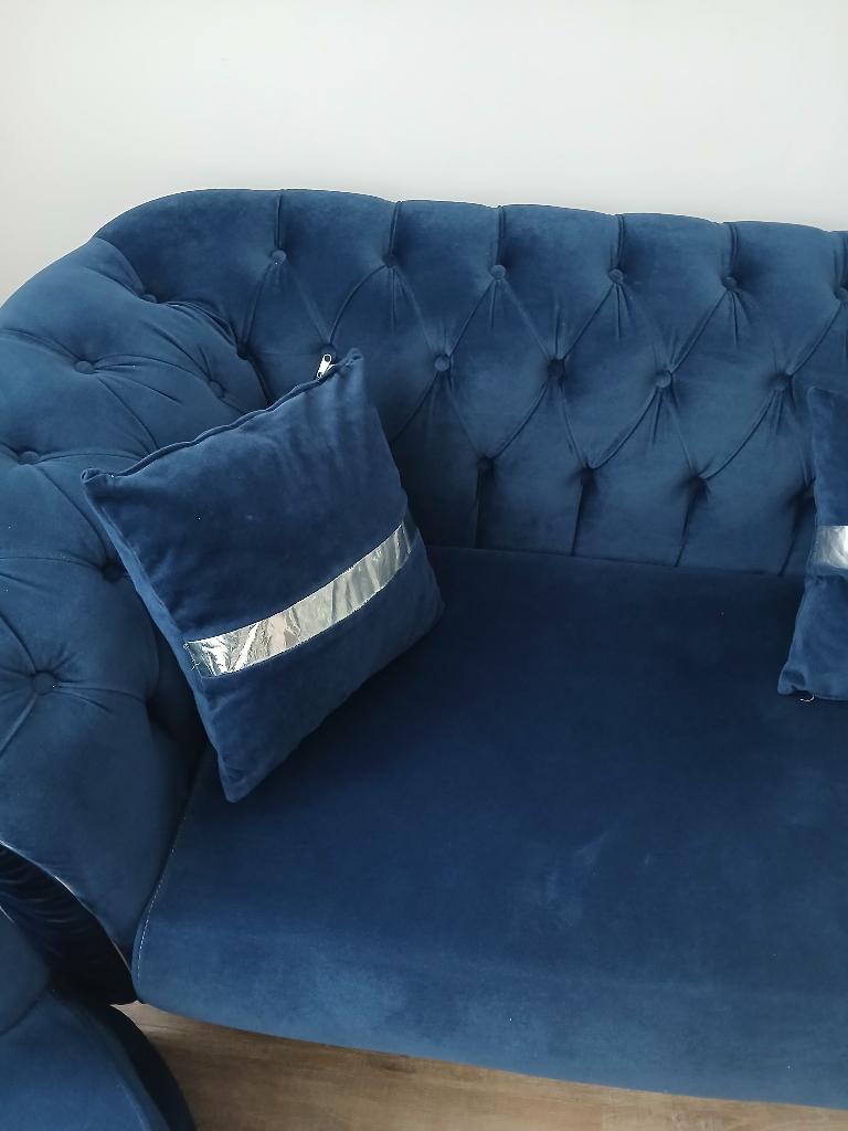 Bankstel, Ophalen, Chesterfield, 75 tot 100 cm, Zo goed als nieuw