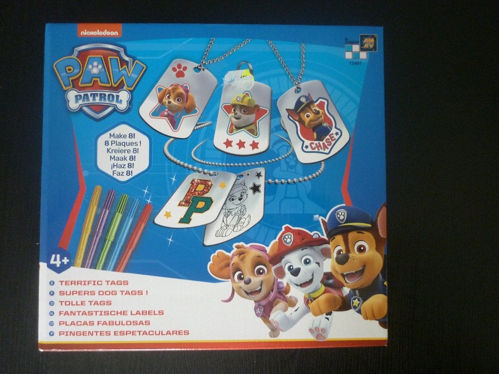 Maak je eigen pup tags / sleutelhanger Paw patrol - NIEUW !!, Ophalen of Verzenden, Nieuw, Knutselen