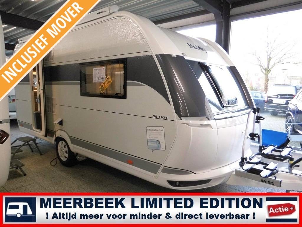 Hobby De Luxe 460 SFF 5749,=KORTING +MOVER +THULE +14LBOILER, Schokbreker, Hobby, Tot en met 2, Particulier