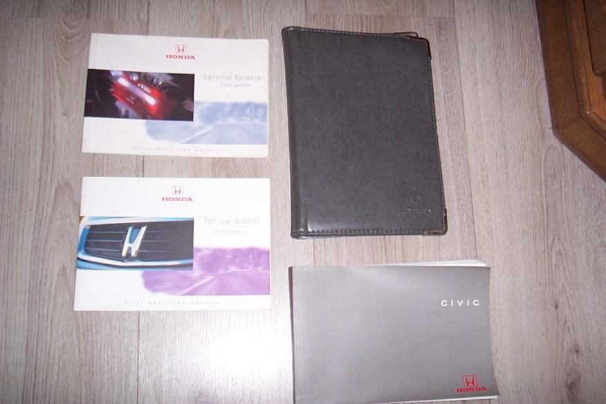 Compleet mapje boekjes HONDA CIVIC 4deurs SEDAN  1995/2000, Auto diversen, Handleidingen en Instructieboekjes, Ophalen of Verzenden