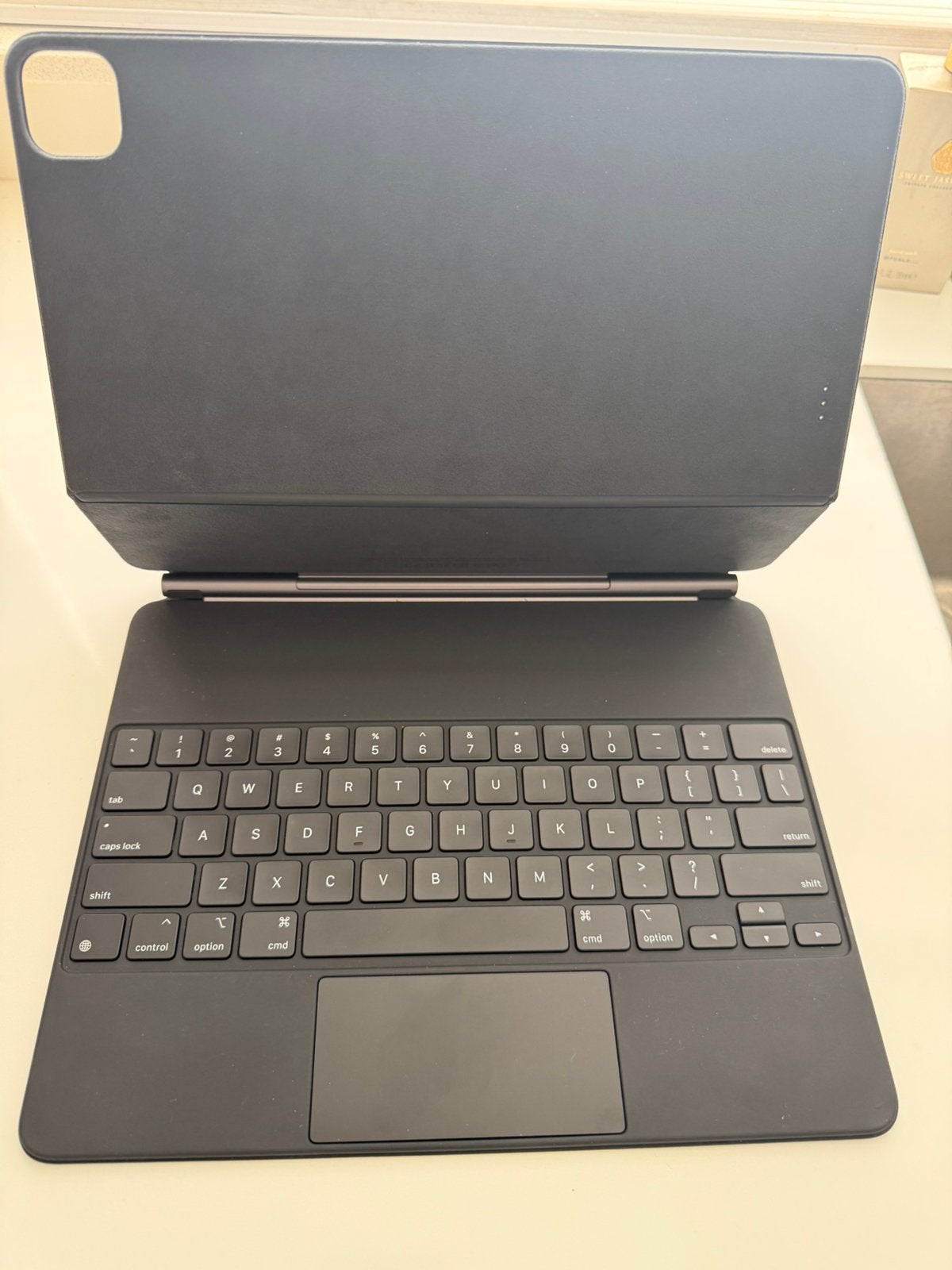 Apple Keyboard Ipad 12.9 inch te koop, Computers en Software, Tablet-hoezen, Ophalen of Verzenden, Zo goed als nieuw, Ipad Pro 12.9