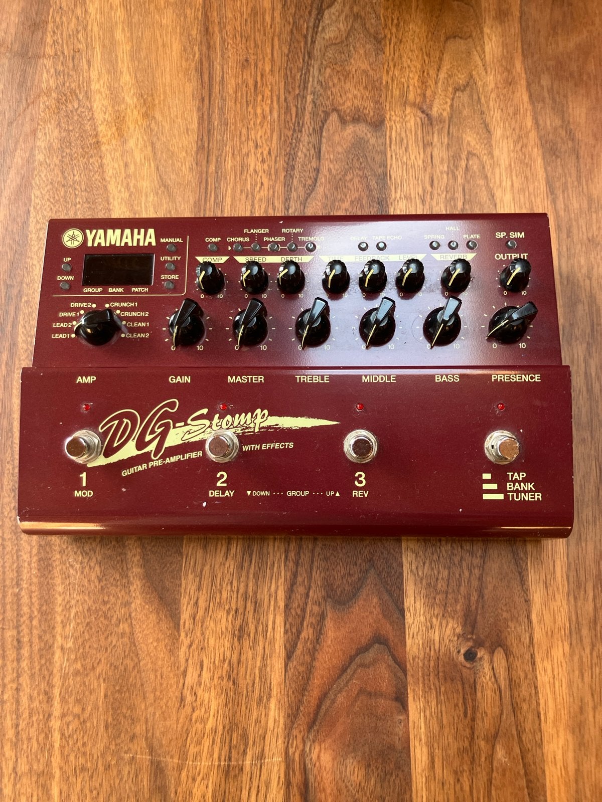 Yamaha DG-Stomp Gitaar Pre-amplifier met effecten, Ophalen of Verzenden, Gebruikt, Multi-effect
