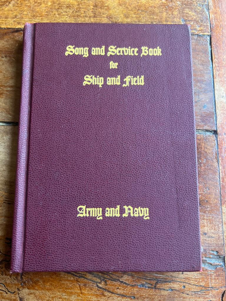 WO2 Amerikaans Song & Service Book 1942 hardcover begrafenis, Amerika, Ophalen of Verzenden, Boek of Tijdschrift