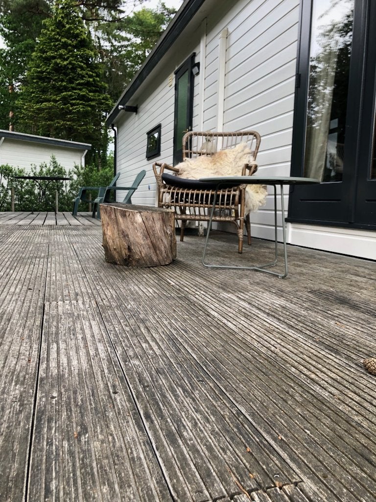 Hardhouten vlonder planken, Ophalen, Gebruikt, Hout