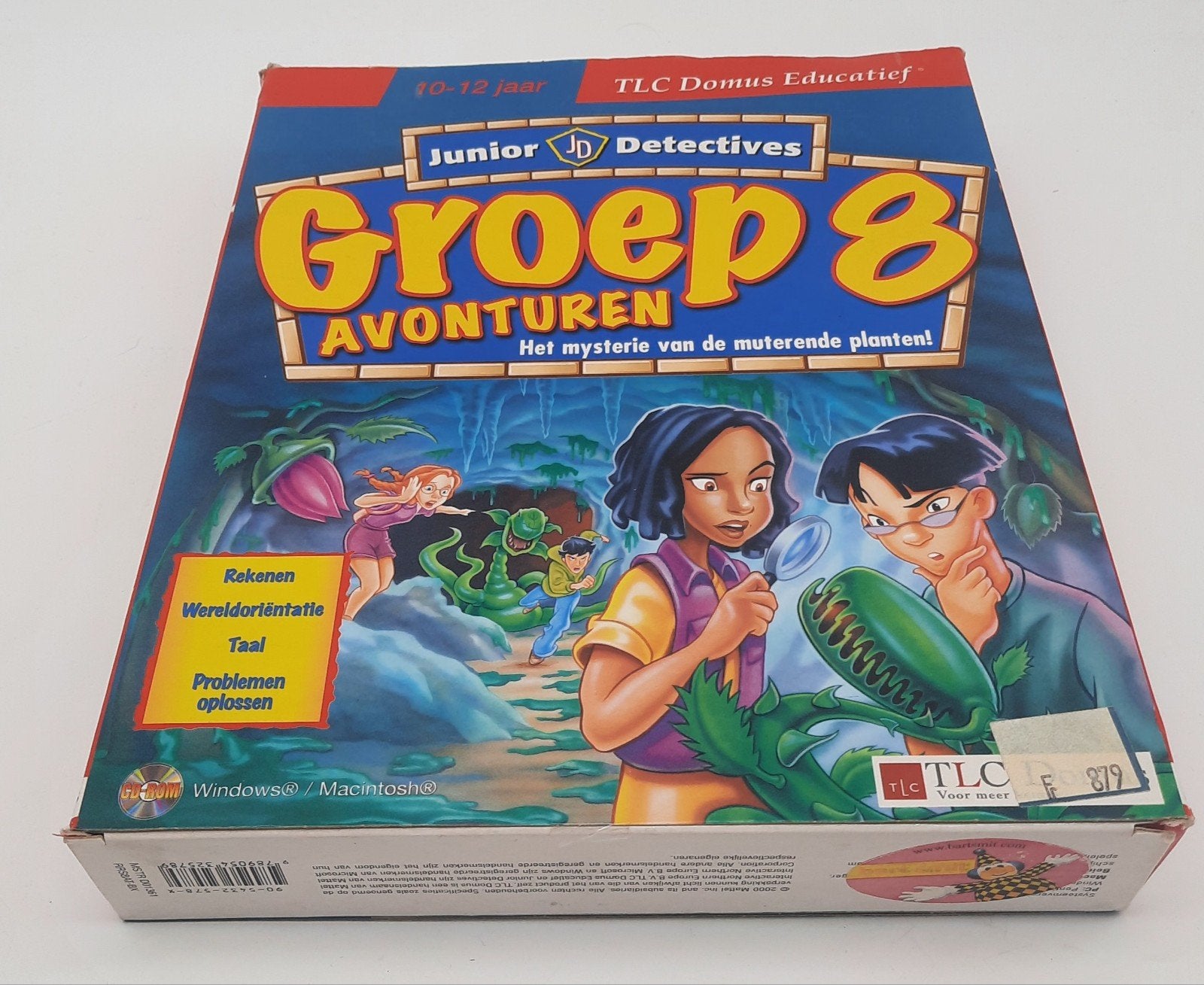 Junior Detectives Groep 8 Avonturen PC CD-rom Big Box, Puzzel en Educatief, 1 speler, Ophalen of Verzenden, Zo goed als nieuw