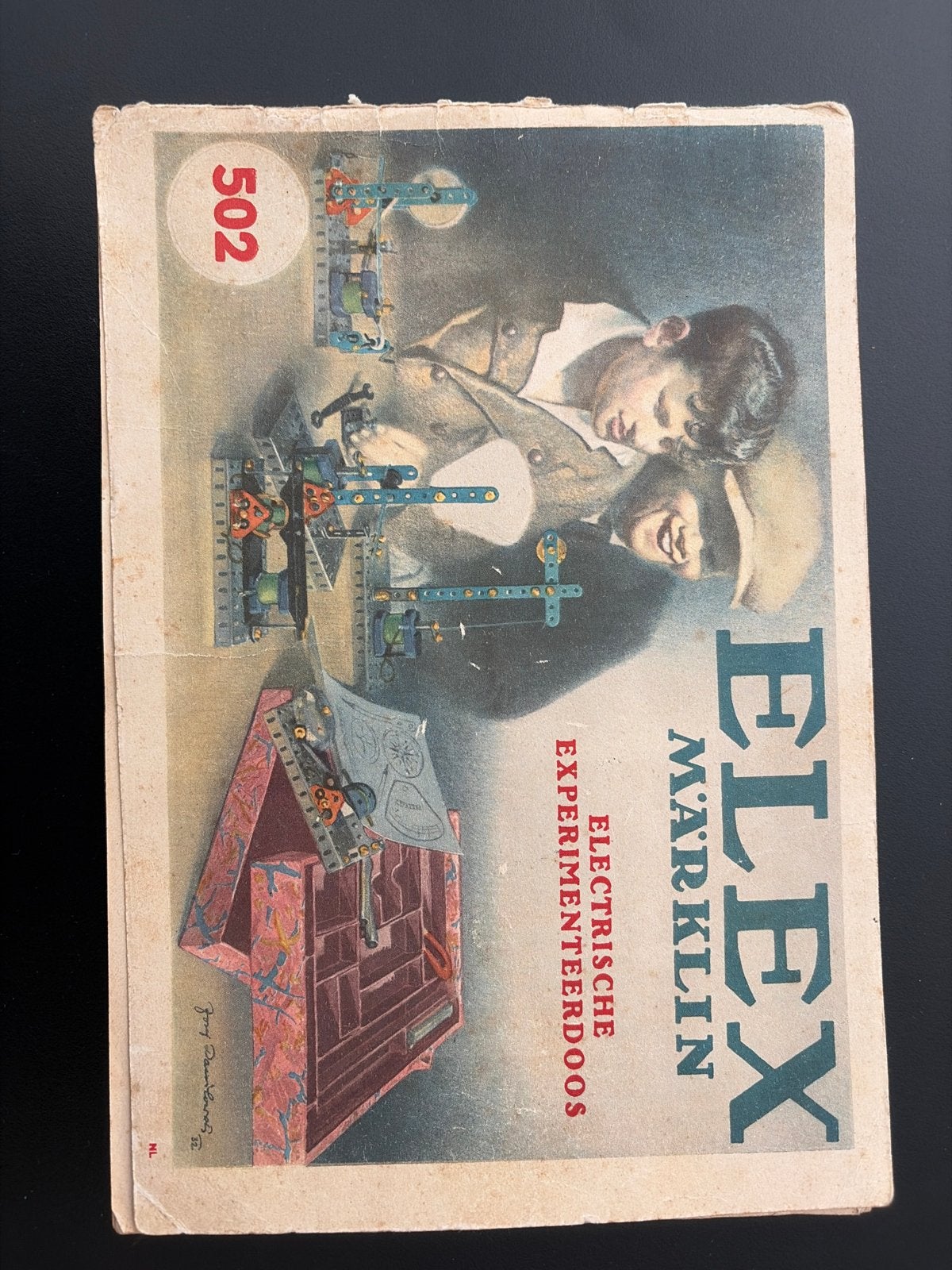 Vintage Märklin ELEX Elektrische Experimenteerdoos 502, Ophalen of Verzenden