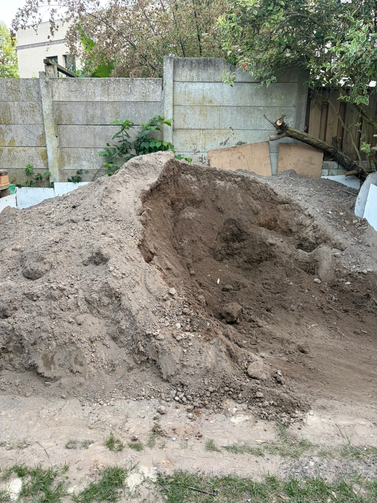 Zwart zand GRATIS, Tuin en Terras, Ophalen, Zo goed als nieuw, Overige typen
